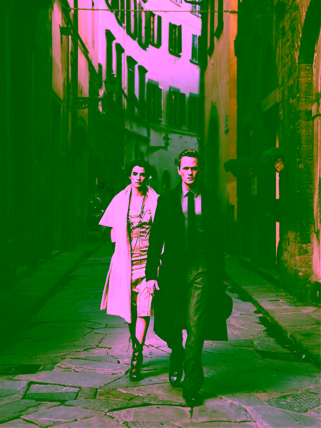 Cobie Smulders & Neil Patrick Harris for CBS Magazine, Florence, Italy 2012